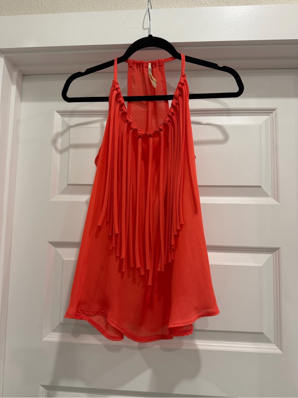 Women’s Coral Fringe Jesse & J Camisole Top